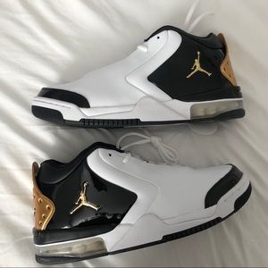 Nike Air Jordan Big Fund PRM Premium White/Gold